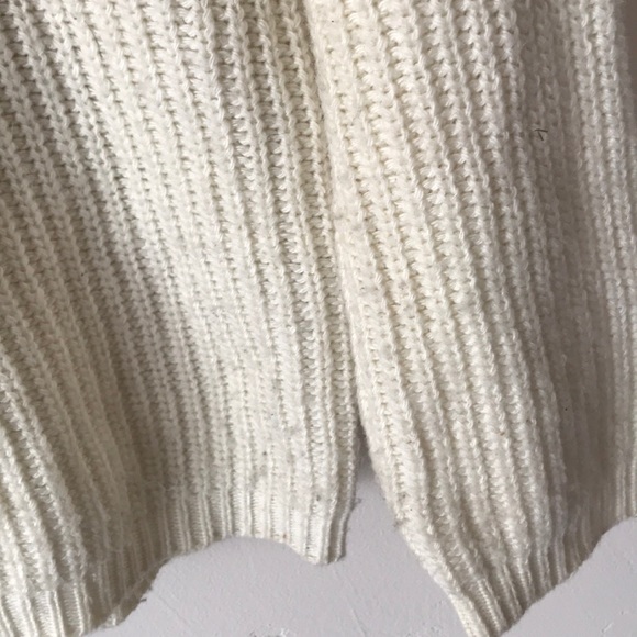 Anthropologie La Fee Verte Cream Sweater - Picture 4 of 5